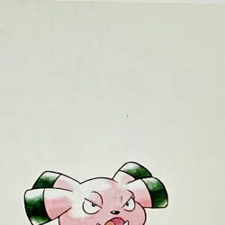 Pokemon Snubbull 209 Playing Cards Gold Poker Pichu Nintendo Japanese Japan Rare - Image 2