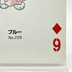 Pokemon Snubbull 209 Playing Cards Gold Poker Pichu Nintendo Japanese Japan Rare - Image 5