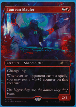 Taurean Mauler (Secret Lair Promo) FOIL MINT MTG MAGIC CARD (503458) ABUGames - Image 1