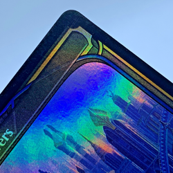 Magic the Gathering Skybridge Towers Land Showcase Foil Card 2022 SNC - Image 5