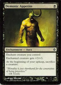 Demonic 106/248 Rise of the Eldrazi Common NM MTG - Image 1
