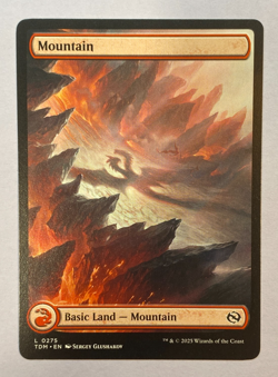 MTG - Mountain (#275) - NM - Tarkir: Dragonstorm - Image 1