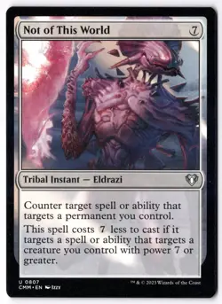 Not of This World CMM 807 Magic: The Gathering UC NM - Image 1