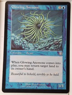 Glowing Anemone - Mercadian Masques - Magic the Gathering MTG Nice! - Image 1