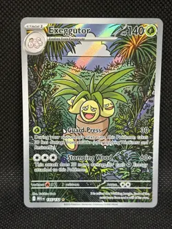 Pokemon TCG EXEGGUTOR 135/132 Mega Evolution Illustration Rare - Image 1