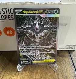 Mega Darkrai EX 116/084 BREAKpoint 280 HP Full Art Holo Ultra Rare Pokemon TCG - Image 1