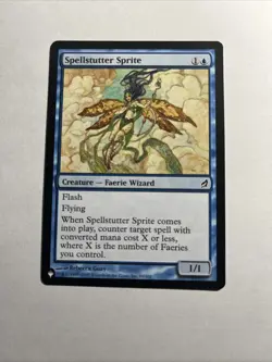 Spellstutter Sprite - The List Reprints MTG Plus Bonus Card!!! - Image 1
