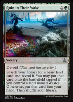 Ruin in Their Wake - Medium Play MTG Oath of the Gatewatch - Image 1