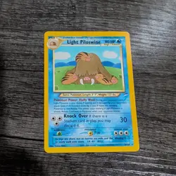 Pokemon TCG Light Piloswine 26/105 Neo Destiny 2000 English Rare Regular NM - Image 1