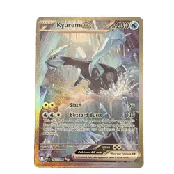 Kyurem ex 165/086 SV: Black Bolt Special Illustration Rare Full Art Holo HP 230 - Image 3