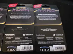 4x Pokemon TCG Pitch Black Blister Art Set Slowpoke Promo Pack Ripper Lot READ - Image 5