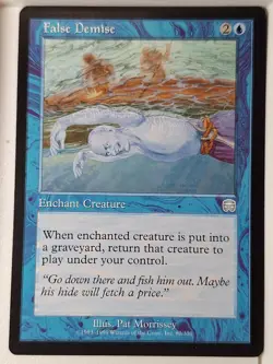 False Demise - Mercadian Masques - Magic the Gathering MTG Nice! - Image 1