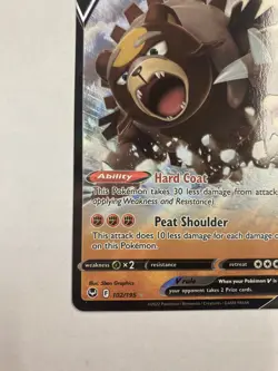Pokemon TCG Silver Tempest URSALUNA V 102/195 ULTRA RARE HOLO - Image 5
