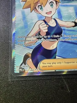 Misty's Vitality 111/084 Pokemon TCG Me05: Pitch Black Full Art Holo - Image 2