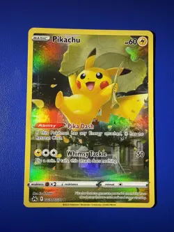 Pokemon Pikachu GG30/GG70 SWSH: Crown Zenith: Galarian Gallery Holo - Image 1