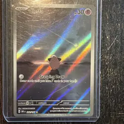 Pokemon TCG Cleffa 202/197 SV03 Obsidian Flames Illustration Rare Holo 2023 - Image 1
