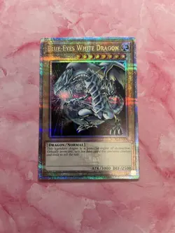 Yugioh: Blue-Eyes White Dragon - Quarter Century Secret Rare - KC01-EN000 - NM - Image 5