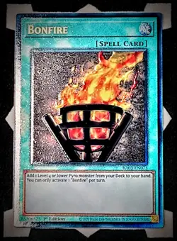 Bonfire RA03-EN073 Ultimate Rare 1st Edition Yugioh - Image 1