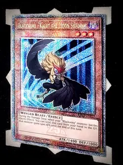 Blackwing - Kalut the Moon Shadow RA03-EN217 Quarter Century Rare 1st Ed Yugioh - Image 1