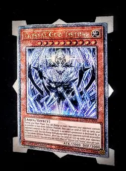 Crystal God Tistina DUNE-EN089 Quarter Century Rare 1st Edition Yugioh - Image 1