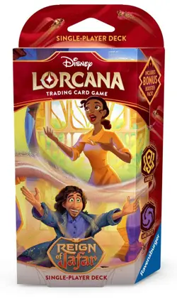 Disney Lorcana TCG: Reign of Jafar Deck - Amber/Amthyst - Image 1