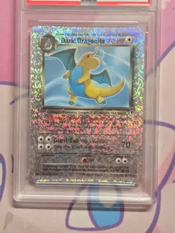 Pokemon Dark Dragonite Legendary Collection 5/110 Reverse Holo PSA 4 - Image 4