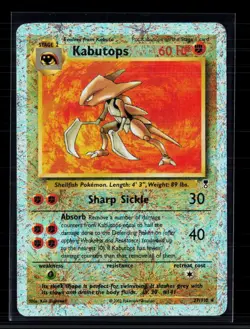 Pokemon 2002 Legendary Collection Kabutops #27/110 - Image 1