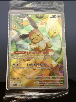 Eevee 173 Sv: Scarlet & Violet Promo Cards Holo Sealed - Image 1