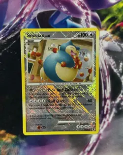 Pokemon Card - Snorlax League Promo Rising Rivals 33/111 Holo Reverse Holo - Image 1
