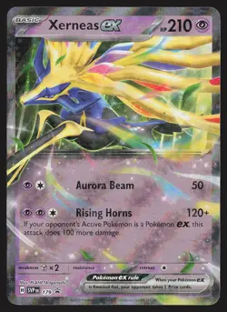 SV: Scarlet & Violet Promo Cards Xerneas ex #179 Promo Pokemon Card - Image 1