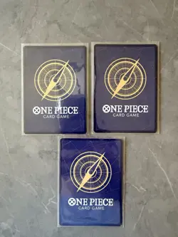 Bandai One Piece Card Game Trafalgar Law OP10-119 SEC x3 English NM near Mint - Image 2
