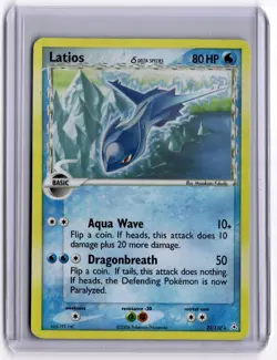 Latios Delta Species 22/110 ex Holon Phantoms Holo Rare Pokemon Card - MP - Image 1