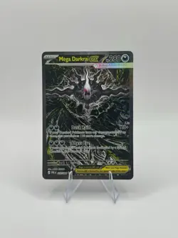 Mega Darkrai EX 116/084 Pitch Black Special Illustration Rare Pokemon Card NM - Image 1