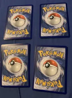Mewtwo V-UNION Promo Holo 4-Card Lot English SWSH159-162 Damaged - Image 2