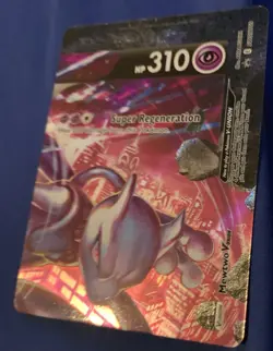 Mewtwo V-UNION Promo Holo 4-Card Lot English SWSH159-162 Damaged - Image 5