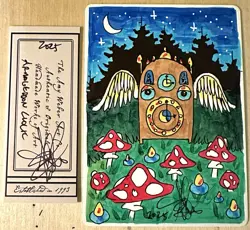 MTG ARTIST PROOF MTG Armageddon Clock AP Sketch Art Amy WEBER - Image 1