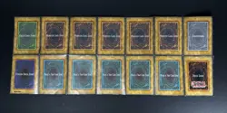 1996 Yu-Gi-Oh! Trading Card Game Vintage Deck Zone Play Mat Sheet - Image 3