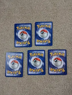 Vintage Team Rocket Trainer & Energy Cards-set of 5 - Image 2