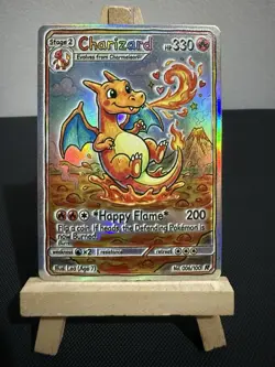 Charizard Pokemon Card DISPLAY ART CARD - Image 1