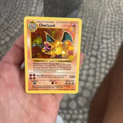 Base Set Shadowless Charizard Holo 4/102 Vintage Pokemon Card WOTC, Strong Front - Image 5