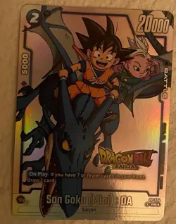 Son Goku (Mini) : DA FP-024 NYCC 2024 Exclusive Promo Card Dragon Ball Daima - Image 2