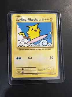 Surfing Pikachu - 111/108 - Pokemon Evolutions XY Secret Rare Card LP - Image 3