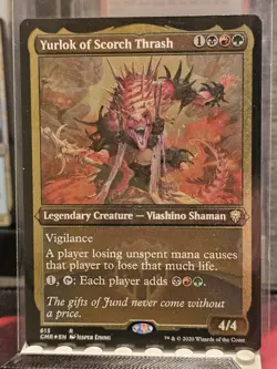 Yurlok of Scorch Thrash (Foil Etched) Commander Legends Foil - Image 1