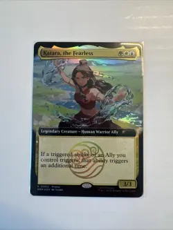2025 SDCC Katara, the Fearless Avatar MTG Magic The Gathering Promo - Image 1