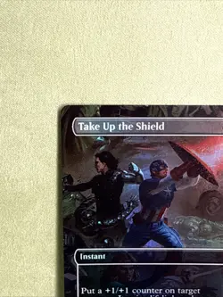 Take Up the Shield (Borderless) Marvel Super Heroes Foil - Image 2