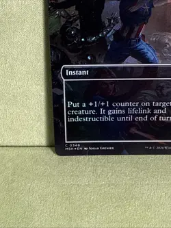 Take Up the Shield (Borderless) Marvel Super Heroes Foil - Image 5