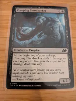 MTG Creeping Bloodsucker 0415 J25 Foundations M/NM Free UK P&P - Image 1