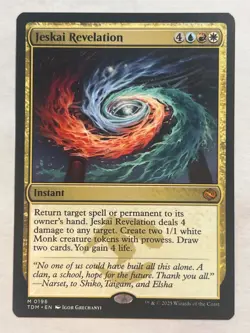 MTG - Jeskai Revelation - Tarkir: Dragonstorm - Mythic - NM - Magic the Gatherin - Image 1