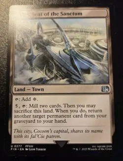 Eden, Seat Of The Sanctum 0277 Uncommon Final Fantasy Magic: The Gathering - Image 1