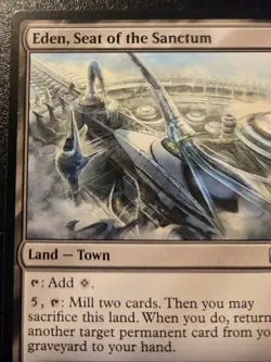 Eden, Seat Of The Sanctum 0277 Uncommon Final Fantasy Magic: The Gathering - Image 2